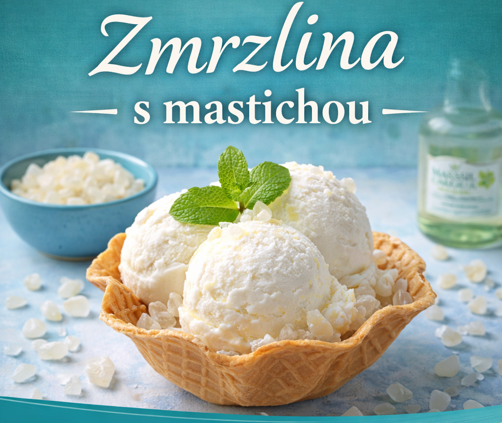zmrzlina s mastichou